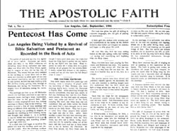 apostolic faith newspaper 1906
