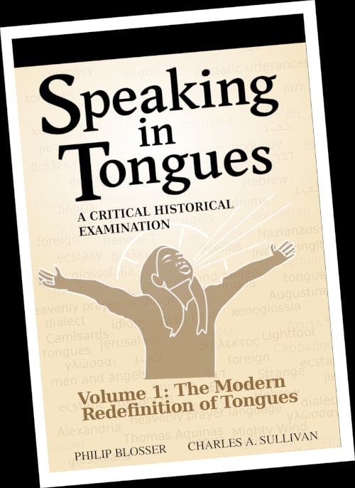 Book cover on speaking in tongues